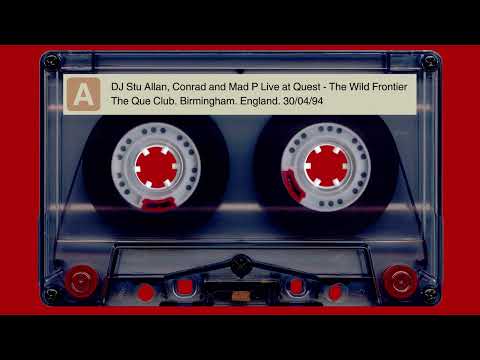 DJ Stu Allan Live at Quest The Wild Frontier - Que Club. Birmingham. England. 30/04/94
