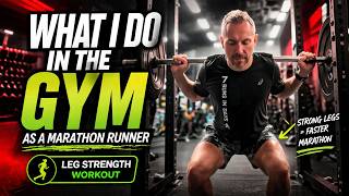 What I Do in the Gym as a Marathon Runner (Leg Strength Workout)