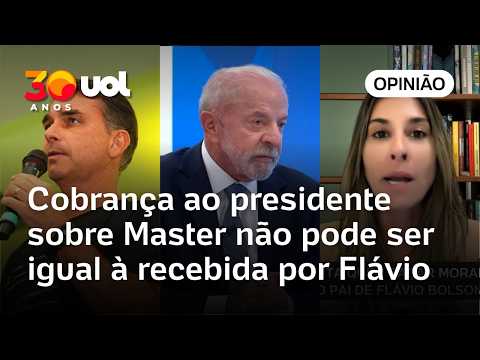 Lula na Globo: Cobrança ao presidente sobre Master não pode ser igual à recebida por Flávio | Casado