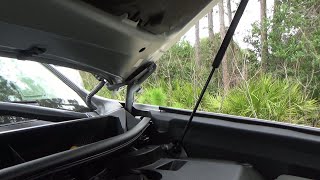 lexus gx 460-hood supports/lift struts replacement