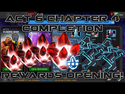 [MCOC] 6.4 Rewards Opening! 5 Star Nexus Crystal! Three more 5 Star Crystals! Two 6 Star Crystals!