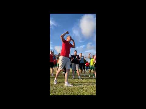 Końcówka  dogrywki  Zatoka Braniewo Motor Lubawa 1: 2 .Motor Lubawa  gra w IV lidze.