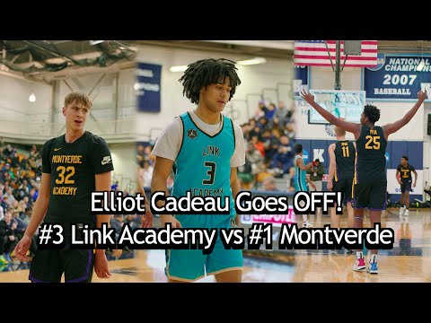 Elliot Cadeau Battles It Out vs STACKED #1 Montverde Team In a Heated Matchup! Full Game Highlights
