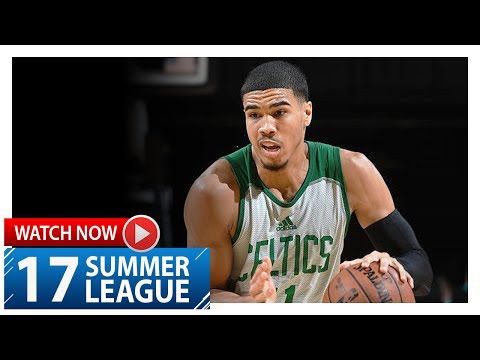 Jayson Tatum Full Highlights vs Trail Blazers (2017.07.09) Summer League - 11 Pts, 7 Reb