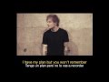 Ed Sheeran - So (Acoustic Version) HD [Sub español - ingles]