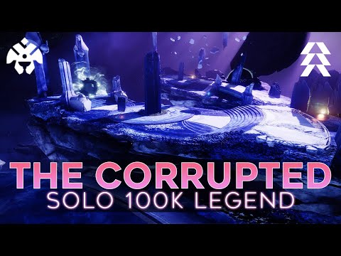 Solo Gunslinger Hunter 100k Legend THE CORRUPTED Nightfall | Destiny 2: Season of the Haunted