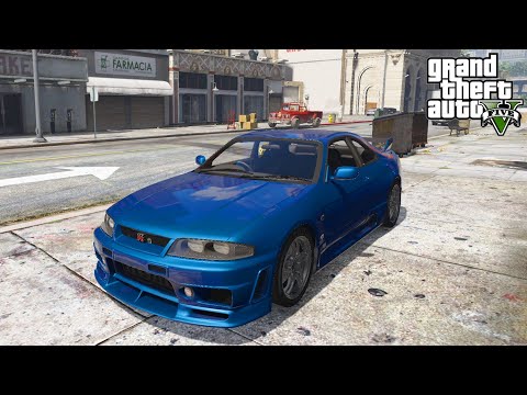 MOBIL TUA KENCANG NISSAN GTR R33 JDM NIH BOS - GTA V MOD INDONESIA EPISODE SPESIAL