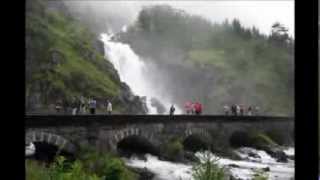 preview picture of video 'Låtefossen waterfall 2012 02 08 Norway'