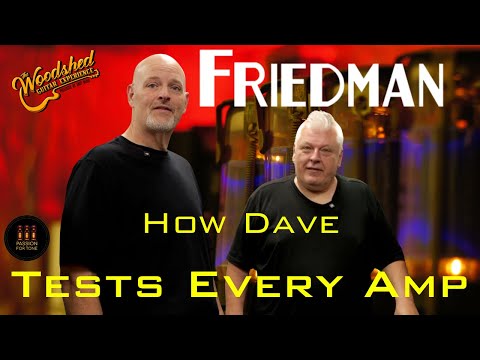Inside Friedman Amps Test Room | How Every Amp Gets Tested