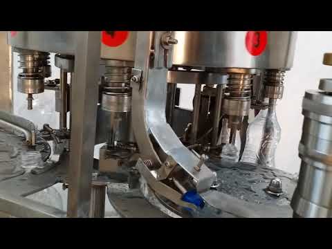 Automatic Bottle Rinsing Filling Capping Machine