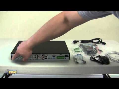 16 Channel Ultimate Mini Series D1 Realtime Security DVR Unboxing - DVR-LT16480MHD