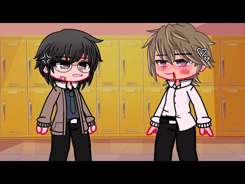 Hit me where it hurts || Lost in the cloud BL manhwa || gacha club || read desc ||