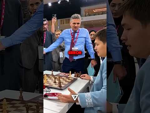 The Chessboard ERROR That Cost Him the Match 🤯