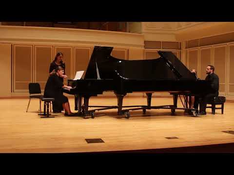 Sondheim, arr. Reich - Finishing the Hat (for 2 Pianos) - Nicole DiPaolo and Jason Jedlicka