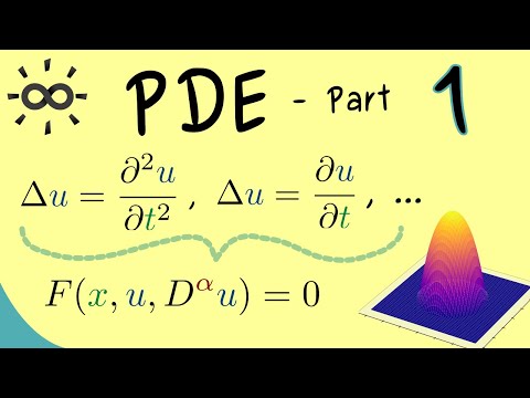 Partial Differential Equations 1 | Introduction and Definition