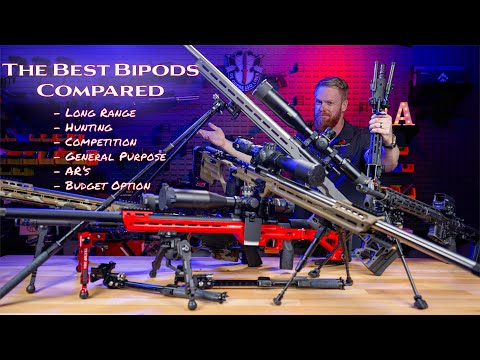 How To Choose The Best Bipods For Long Range, ARs, Hunting, and General Use