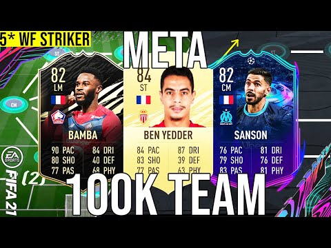 BEST META 100K LIGUE 1 TEAM SQUAD BUILDER TO GET MORE WINS! FIFA 21 ULTIMATE TEAM