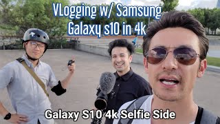Galaxy S10 4k: Electric Skateboarding in Shanghai (Eboard Breaks + Wipe Out)