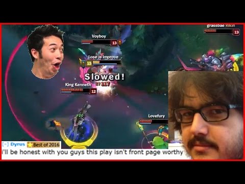 Dyrus 1v4 | Froggen Outplays Arrow | Bjergsen vs Annie Bot | ArKaDaTa - Best of LoL Streams #20