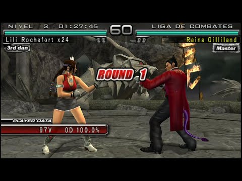 59_3 Julia chan Ryona vs Kazuya - TEKKEN DARK RESURRECTION PPSSPP ( Anakin x24 ) PC