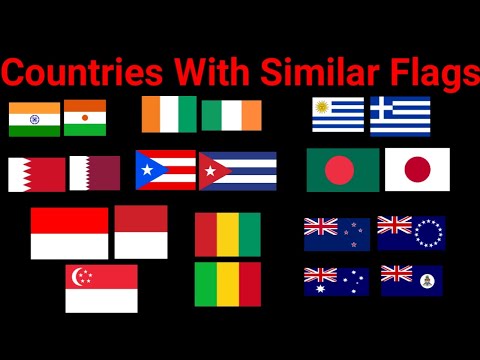 Countries With Similar Flags |