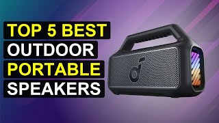 Top 5 Best Outdoor Portable Speakers | Top Rated Portable Outdoor Speakers