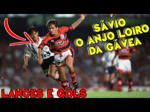 VOCÊ LEMBRA DELE? SÁVIO O ANJO LOIRO DA GÁVEA - GOLS E DRIBLES