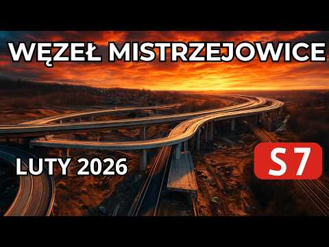 Droga S7 , Węzeł Mistrzejowice.Budowa i postęp prac w lutym 2026