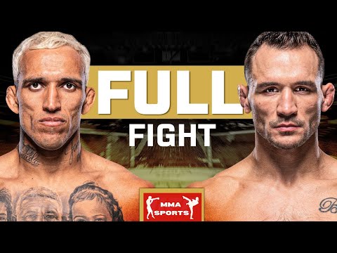Charles Oliveira vs Michael Chandler full fight