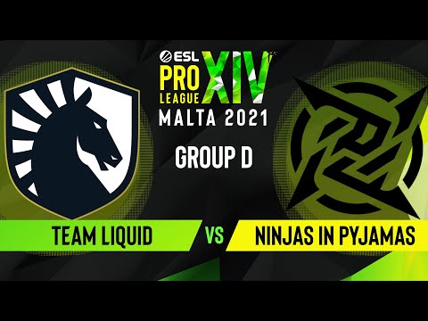 CS:GO - Ninjas in Pyjamas vs. Team Liquid [Dust2] Map 2 - ESL Pro League Season 14 - Group D