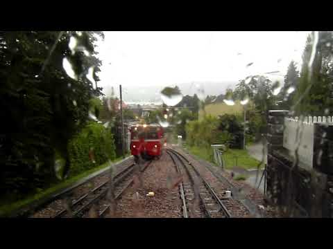 Linie 25 der VBZ (Dolderbahn), Bergstation - Römerhof