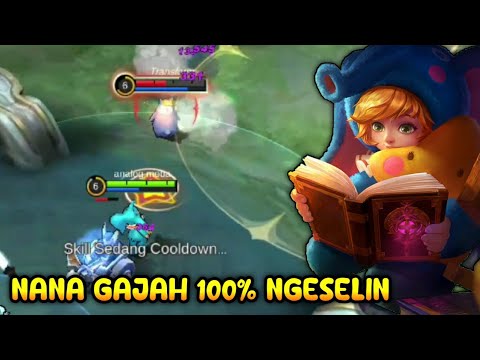 NANA GAJAH EMANG BENAR - BENAR NGESELIN 😅 - TOP GLOBAL NANA