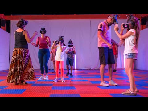 SPREE Arena - Free-Roam VR Multiplayer Game - Gaming Technology Supplied by Multiplay Interactive