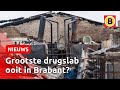 In afgebrande loods zat mega-drugslab | Omroep Brabant