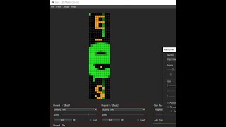 Multi Scrolling Text and Scenes - EDC Las Vegas text animation