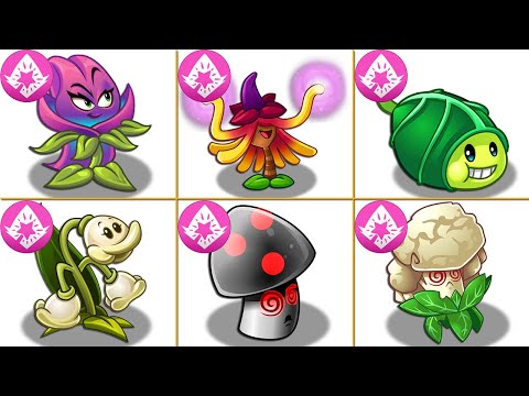 PvZ 2 All Magic Plants Attack Team Zombies Fight! - Plants vs Zombies 2