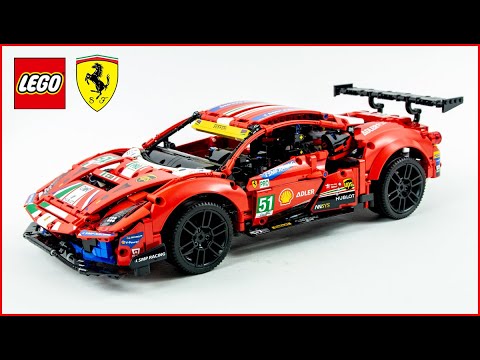 Vidéo LEGO Technic 42125 : Ferrari 488 GTE AF Corse #51