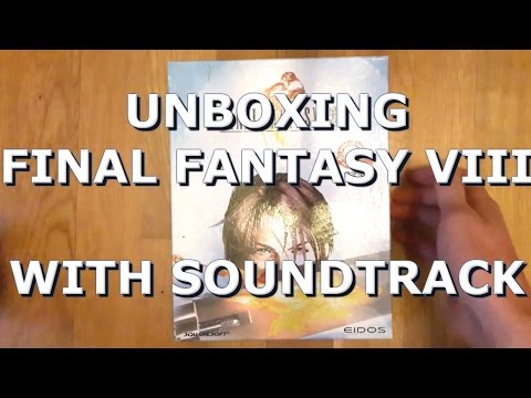 Final Fantasy VIII (PC Big box) Unboxing
