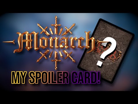 Let's Spoil a Monarch Card and Discuss!