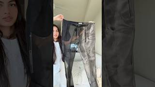 see through pants