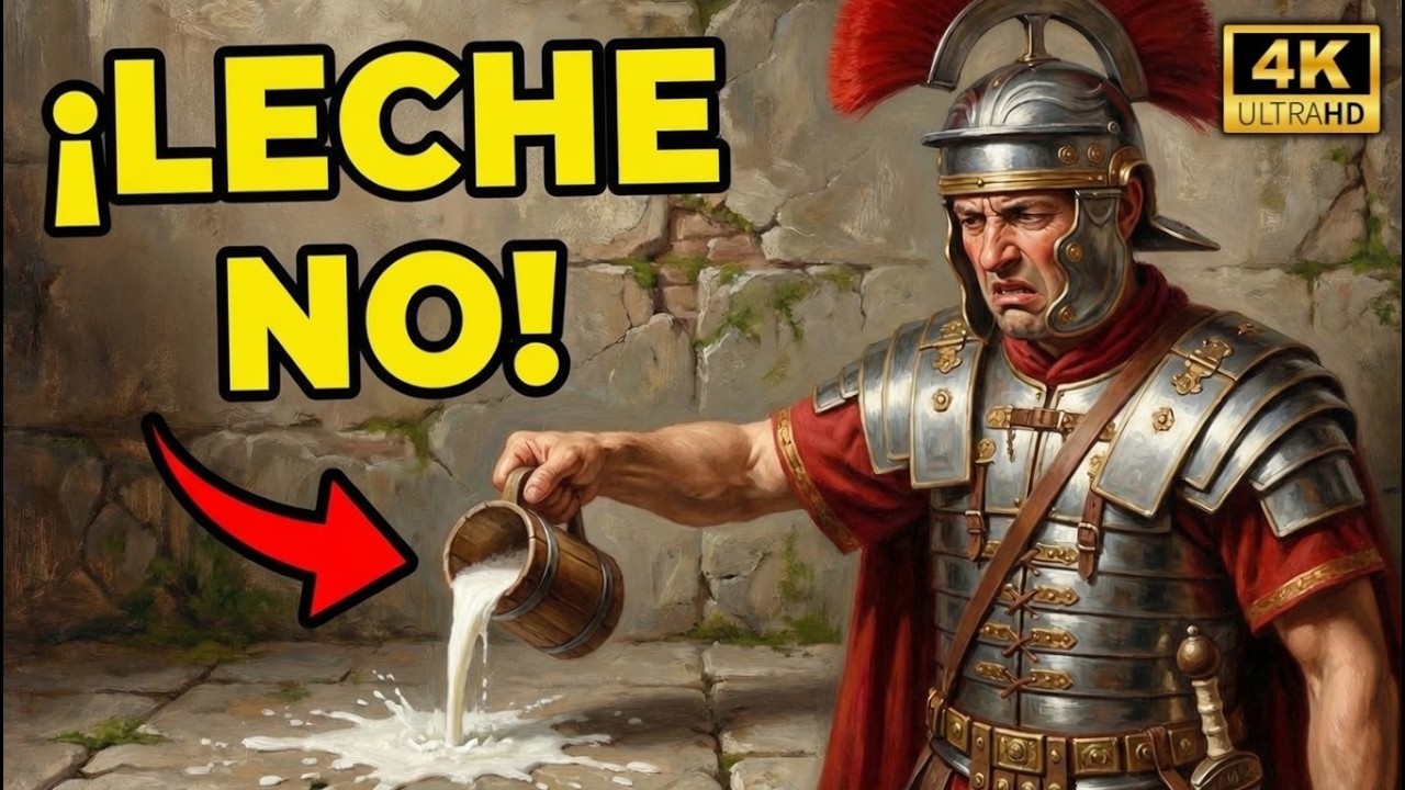 ¿POR QUÉ LOS ROMANOS ODIABAN LA LECHE? ¡El Verdadero Motivo te Sorprenderá!