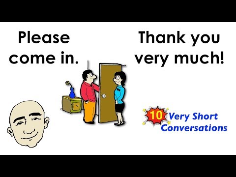 10 Very Short Conversations | Set 1 | Easy English Conversation Practice | ESL | EFL