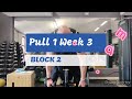 DVTV: Block 2 Pull 1 Wk 3