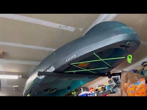 Must-Have Kayak Storage Solution! 🛶 StoreYourBoard Kayak Ceiling Rack Review