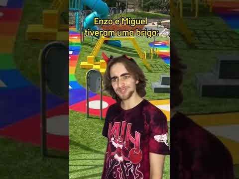 Enzo e Miguel novamente kkkk se inscreve aí poxa 🥲😂🥰 #humor #comedia #irmãos #irmaos