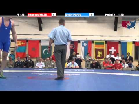 125 KG Gold - Johannes Kessel (GER) vs Dmitri Popov (KAZ)