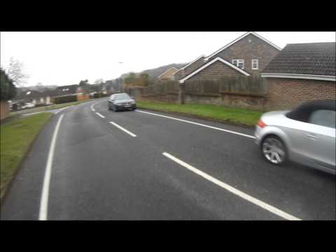 fp58efc Tailgating, Close pass, MGIF, oncoming traffic and a blind corner. Southern Electric.