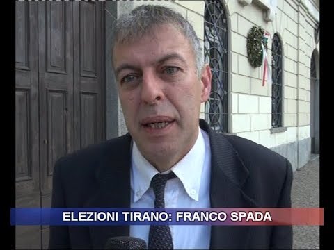 Elezioni Tirano: Franco Spada