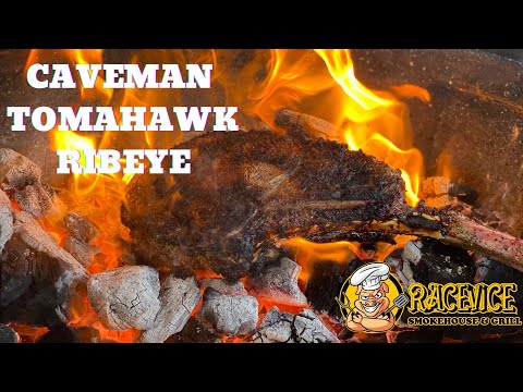 🔥 CAVEMAN STYLE🔥TOMAHAWK RIBEYE STEAK!! I AM A BELIEVER!!!