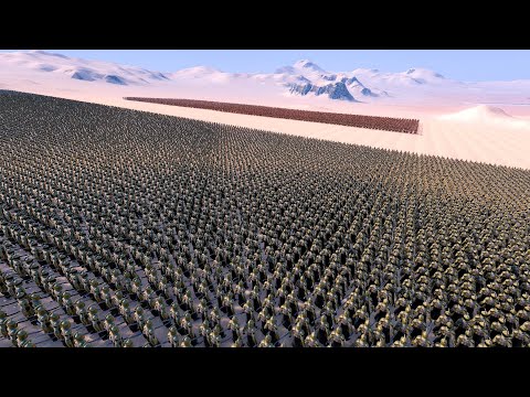20.000 Elf Warriors vs 5.000 Witches | Ultimate Epic Battle Simulator